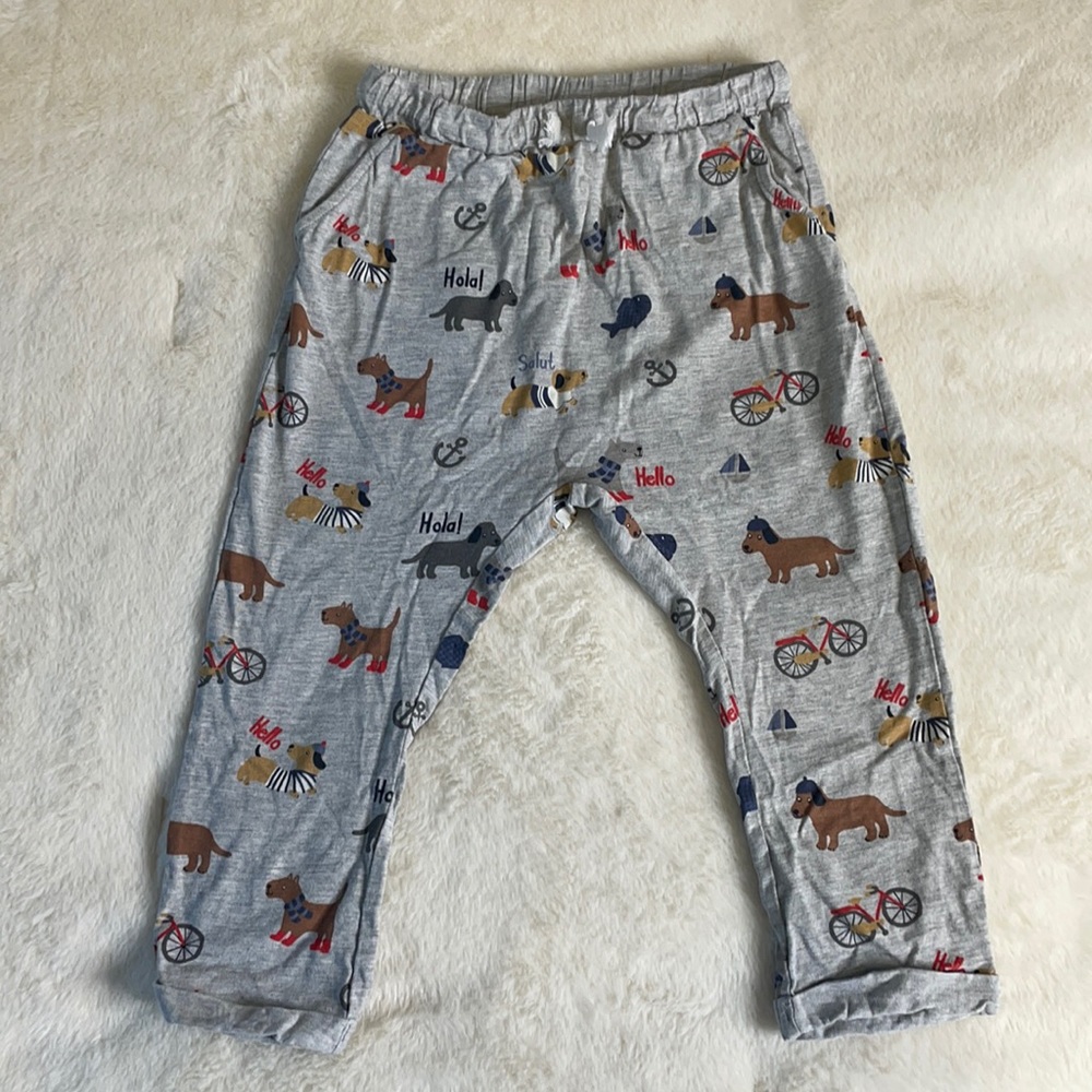 Boys puppy cotton joggers - US 2-3yrs - H&M